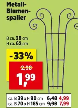 Thomas Philipps Metall-blumenspalier Angebot