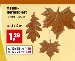 Thomas Philipps Metall-herbstblatt Angebot