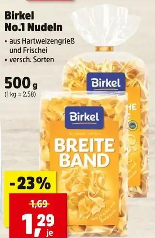 Thomas Philipps Birkel no.1 nudeln breite band Angebot