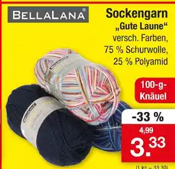 Zimmermann Bellalana sockengarn gute laune Angebot