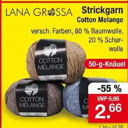 Zimmermann Lana grossa strickgarn cotton melange Angebot