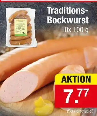 Zimmermann Traditions-bockwurst Angebot