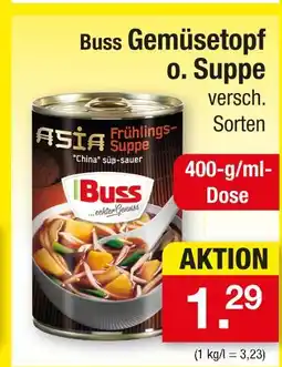 Zimmermann Buss gemüsetopf o. suppe Angebot