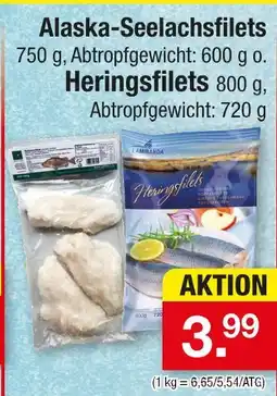 Zimmermann Alaska-seelachsfilets Angebot