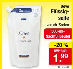 Zimmermann Dove flüssigseife Angebot
