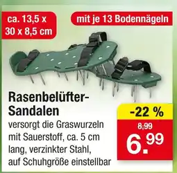 Zimmermann Rasenbelüfter-sandalen Angebot