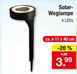 Zimmermann Solar-weglampe Angebot
