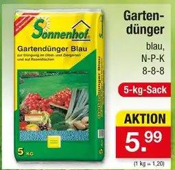 Zimmermann Sonnenhof gartendünger blau Angebot