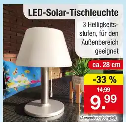Zimmermann Led-solar-tischleuchte Angebot