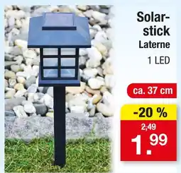 Zimmermann Solarstick laterne Angebot