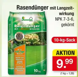 Zimmermann Sonnenhof rasendünger mit langzeitwirkung Angebot