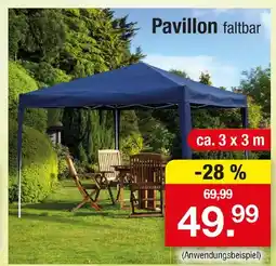 Zimmermann Pavillon faltbar Angebot