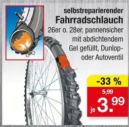 Zimmermann Selbstreparierender fahrradschlauch Angebot