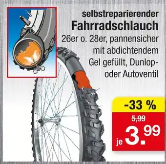Zimmermann Selbstreparierender fahrradschlauch Angebot