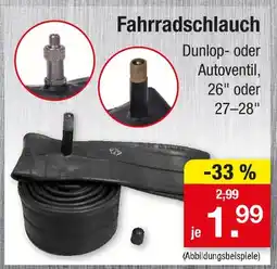 Zimmermann Fahrradschlauch dunlopventil Angebot