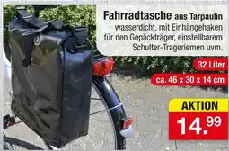 Zimmermann Fahrradtasche aus tarpaulin Angebot