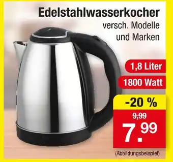 Zimmermann Edelstahlwasserkocher Angebot