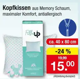 Zimmermann Kopfkissen Angebot