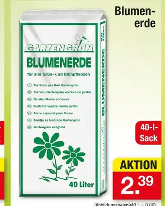 Zimmermann Gartengrün blumenerde Angebot