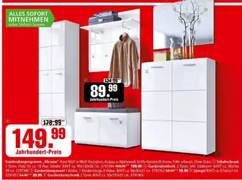 Segmüller Garderobenprogramm „merano“ Angebot