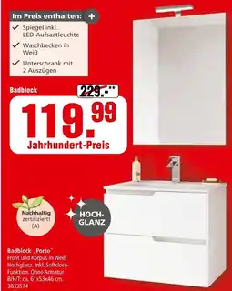 Segmüller Badblock porto Angebot