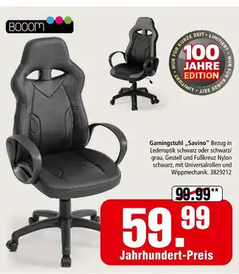 Segmüller Booom gamingstuhl savino Angebot