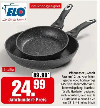 Segmüller Elo pfannenset granit passion Angebot