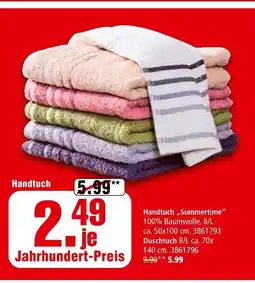 Segmüller Handtuch 'summertime' Angebot