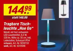 toom Baumarkt Tragbare tischleuchte hue go Angebot
