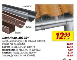 toom Baumarkt Dachrinne rg 75 Angebot
