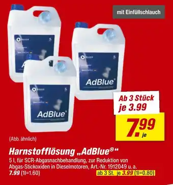 toom Baumarkt Harnstofflösung adblue Angebot