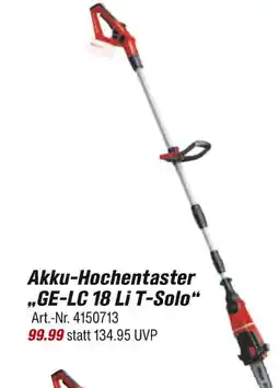 toom Baumarkt Akku-hochentaster ge-lc 18 li t-solo Angebot