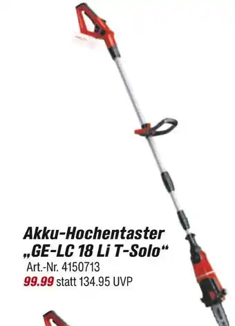 toom Baumarkt Akku-hochentaster ge-lc 18 li t-solo Angebot