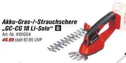 toom Baumarkt Akku-gras-/strauchschere „gc-cg 18 li-solo“ Angebot