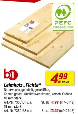 toom Baumarkt Leimholz „fichte“ Angebot