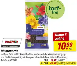 toom Baumarkt Toom blumenerde Angebot