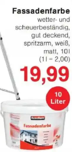Jawoll Fassadenfarbe Angebot
