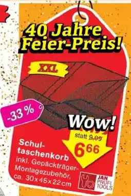 Jawoll Schultaschenkorb Angebot