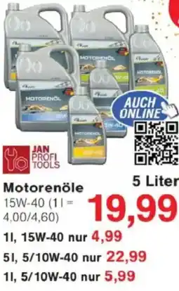 Jawoll Motorenöle Angebot