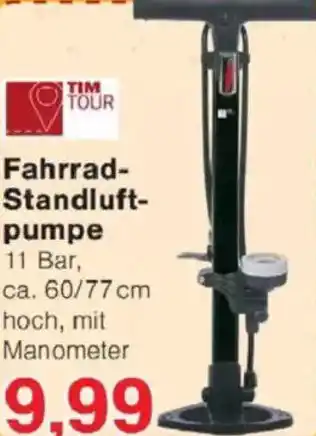 Jawoll Fahrrad-Standluft-pumpe Angebot