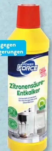 Aldi Süd Power Force Zitronensäure-Entkalker Angebot