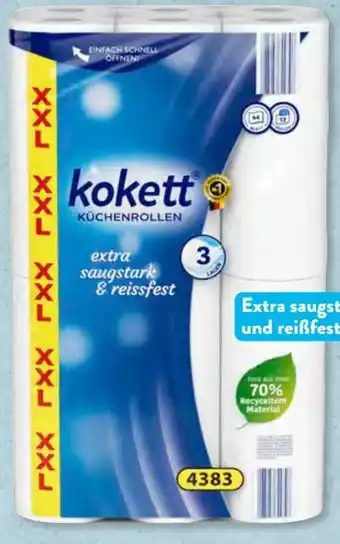 Aldi Süd Kokett Küchenrollen XXL Angebot