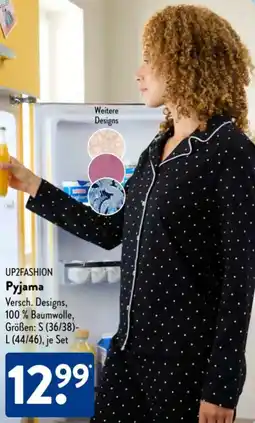 Aldi Süd Up2Fashion Damen Pyjama Angebot
