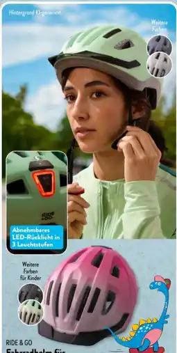 Aldi Süd Ride & Go Fahrradhelm Angebot