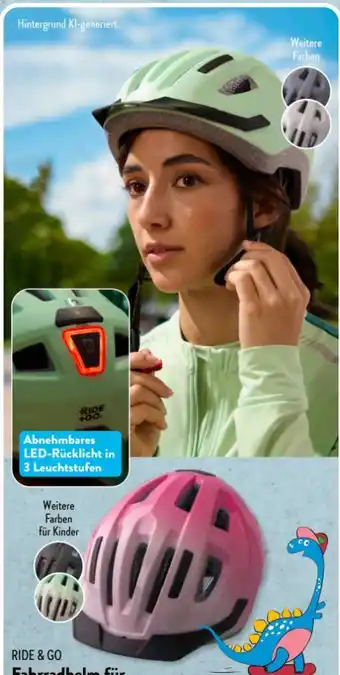 Aldi Süd Ride & Go Fahrradhelm Angebot