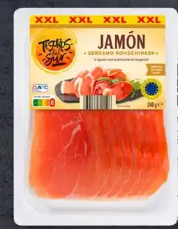 Aldi Süd Tesoros del Sur Jamón Serrano XXL Angebot