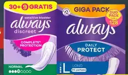 Aldi Süd Always Slipeinlagen Daily-Protect Giga-Pack-Duo Angebot