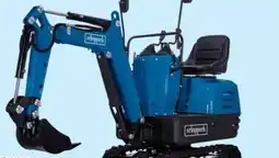 Aldi Süd Scheppach Mini-Benzin Bagger EXC815 Angebot