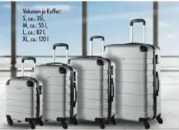 Aldi Süd Monzana Hartschalenkofferset Essential Angebot