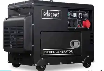 Aldi Süd Scheppach Dieselgenerator Angebot